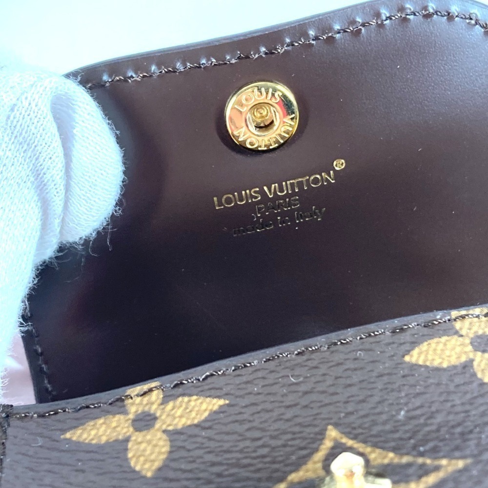 LOUIS VUITTON M01561 Monogram Cat Accessory Bag Charm - LV Cute Keychain Canv... - Picture 11 of 12